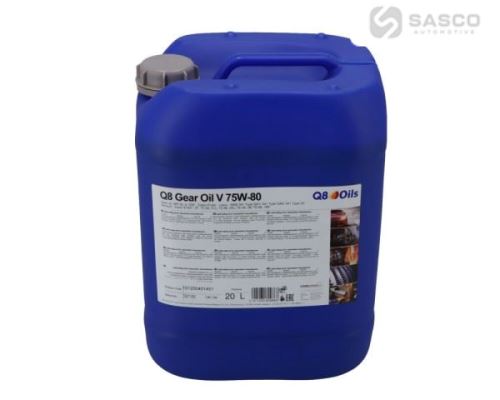OLEJ DO PŘEVODOVKY GL4 SAE 75W80 20L Q8
