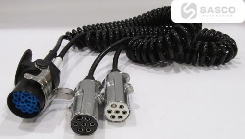 SPIRÁLOVÝ KABEL T-KONEKTOR 4,5MB 15PÓL