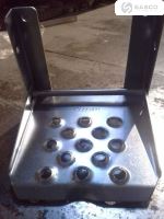 BOČNÍ SCHOD 160X150MM POZINKOVANÝ