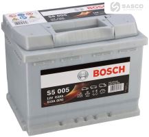 BATERIE 12V 63AH BOSCH 610A STŘÍBRNÁ L-