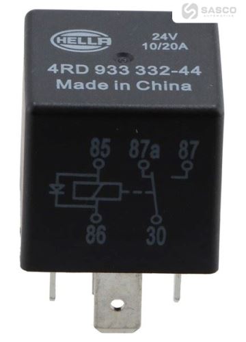 24V RELÉ S DIODOU