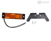 LED OBRYSOVÁ LAMPA 12/24V ŽLUTÁ