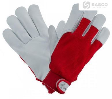 10" PRACOVNÍ RUKAVICE Z KOZÍ KŮŽE NA VELCRO
