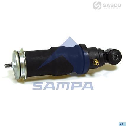 SCANIA 113/143 TLUMIČ KABINA ZADNÍ 266MM