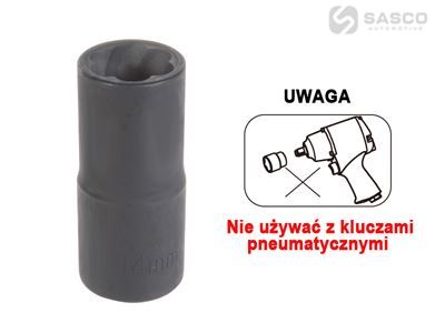 ZÁSUVKA 1/2" M13 PRO POŠKOZENÉ ŠROUBY