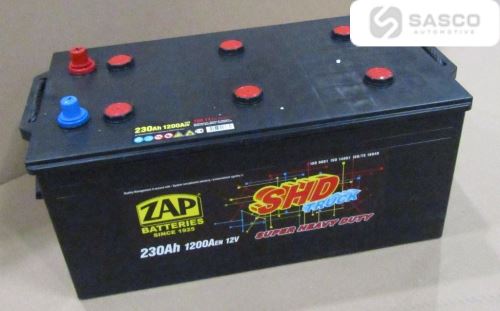 BATERIE 12V 225AH SHD ZAP VYZTUŽENÁ