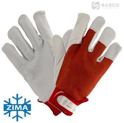 10" PRACOVNÍ RUKAVICE Z KOZÍ KŮŽE NA VELCRO