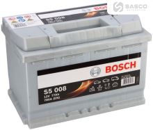 BATERIE 12V 77AH BOSCH 780A STŘÍBRNÁ L-