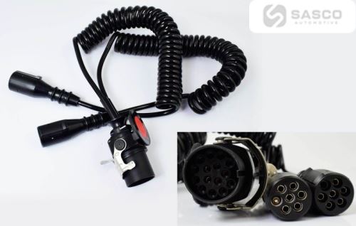SPIRÁLOVÝ KABEL T-KONEKTOR 4MB 15PIN