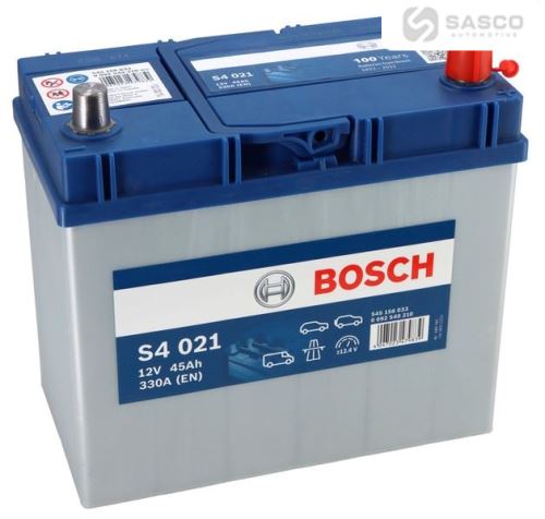 BATERIE 12V 45AH BOSCH L-330A JAPONSKO