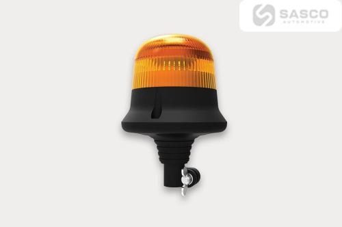 VÝSTRAŽNÝ MAJÁK 12/36V ORANŽOVÁ LED