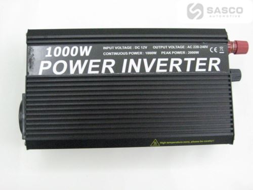 MĚNIČ NAPĚTÍ 12V/220V 1000W