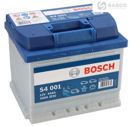 BATERIE 12V 44AH BOSCH 440A STŘÍBRNÁ L-