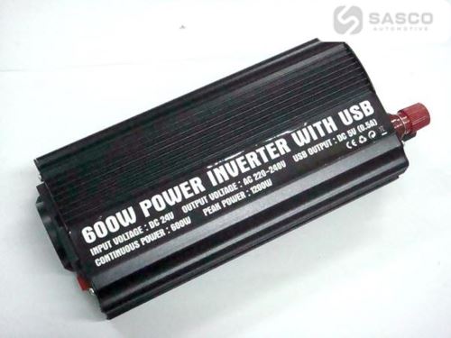 MĚNIČ NAPĚTÍ 24V/220V 600W