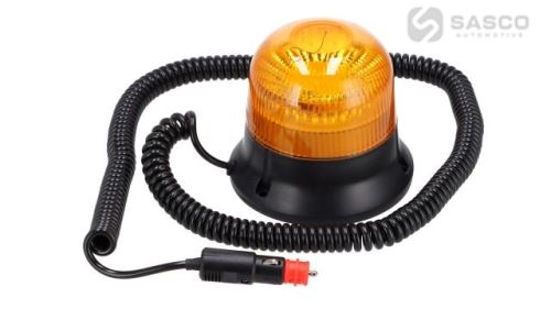 VÝSTRAŽNÝ MAJÁK 12/36V ORANŽOVÁ LED