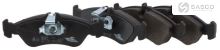 BRZDOVÉ DESTIČKY MB 21592 ZADNÍ