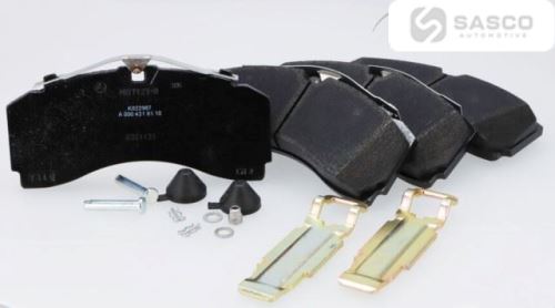 BRZDOVÉ DESTIČKY MB ACTROS 29246 PŘEDNÍ
