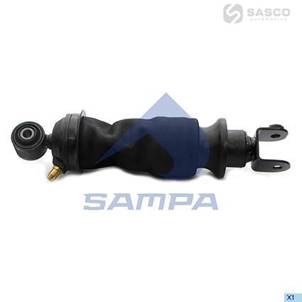 SCANIA TLUMIČ KABINA P/R/G/T SET 384MM