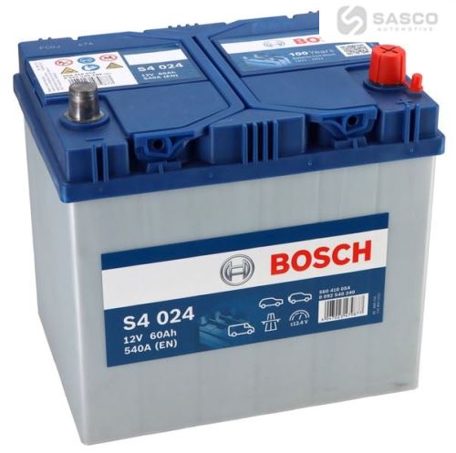 BATERIE 12V 60AH BOSCH 540A JAPONSKO L-