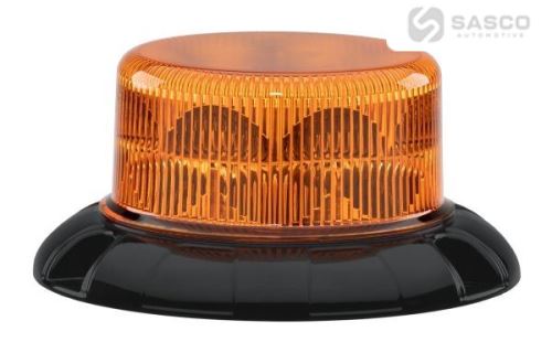 VÝSTRAŽNÝ MAJÁK 12/24V ORANŽOVÁ LED