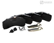 BRZDOVÉ DESTIČKY MB ACTROS 29246 PŘEDNÍ