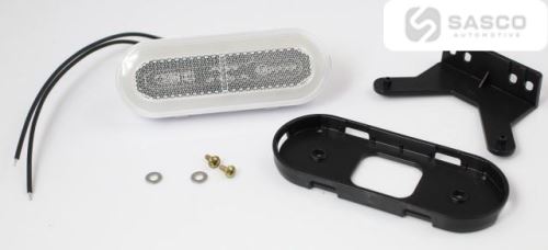 LED OUTLINE LAMP BÍLÁ 12/24V
