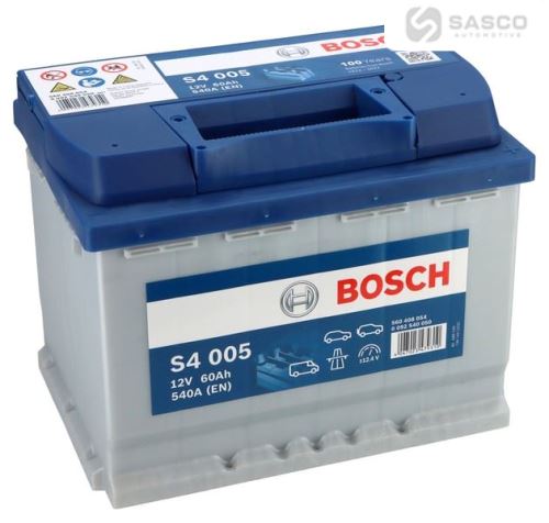 BATERIE 12V 60AH BOSCH 540A SILVE L-
