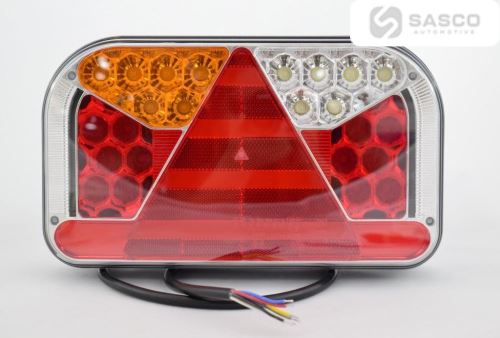 SESTAVA LED SVĚTLA 6FUNKČNÍ 12/36V LEVÁ