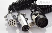 SPIRÁLOVÝ KABEL T-KONEKTOR 15-PÓLOVÝ 4M (1)