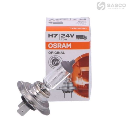 ŽÁROVKA 24V H7 70W PX26D OSRAM KARTON